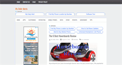 Desktop Screenshot of mydailyalerts.com